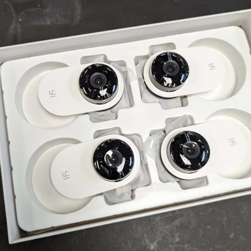 YI 4pc Security Home Camera 1080p 2.4G WiFi Night Vision 2-Way Audio - Picture 7 of 7
